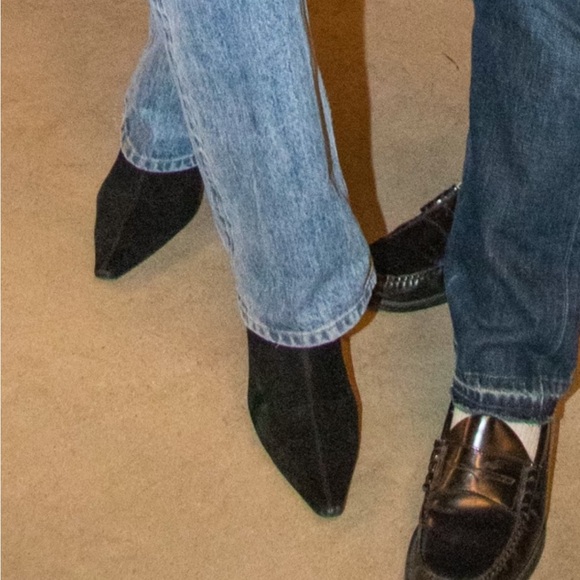 Jimmy Choo suede kitten heel boots size 40 (9/9.5) - Picture 2 of 10